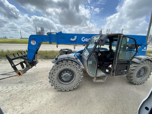 2019 Genie GTH-844 Genie GTH-844 w/Enclosed Cab w/HVAC, Work Lights, Solid Tires, Beacon, 60" Carriage and Forks
