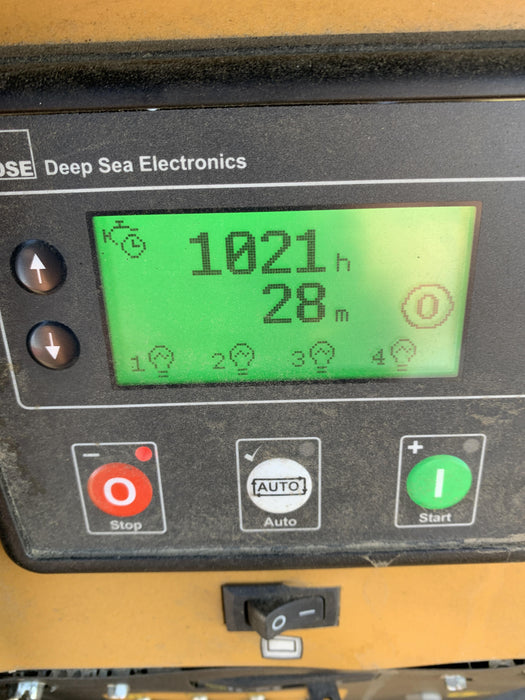 2020 Allmand NLV3GR (4) LED Light Fixture 350W, 23' Vertical Mast, 3kW Prime, Towable, Deep Sea L401, Leveling Jacks, Yanmar T4F 5.8hp