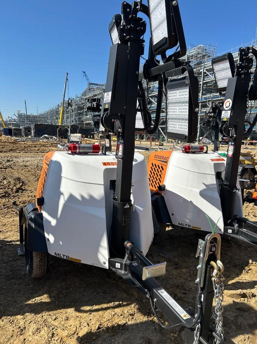 2025 Generac MLTS-4 Diesel, Mitsubishi L2E, 7.1 hp @1800 rpm, Flex Switch 120V Input, Powerzone Controller, (4) 320W LED Lights, 4kW Generator, 39.9 Gal Fuel Tank, 2" Ball