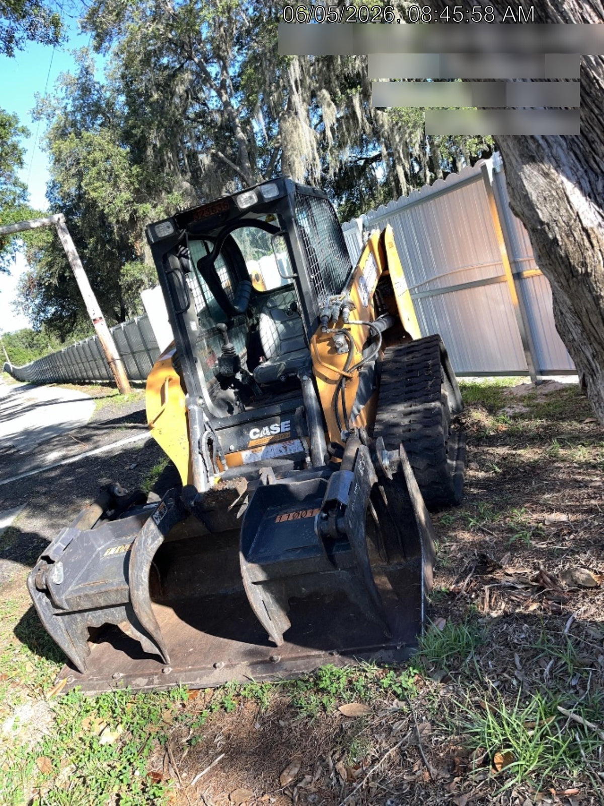 2020 PALADIN 72" Scrap Grapple Bucket - Paladin
