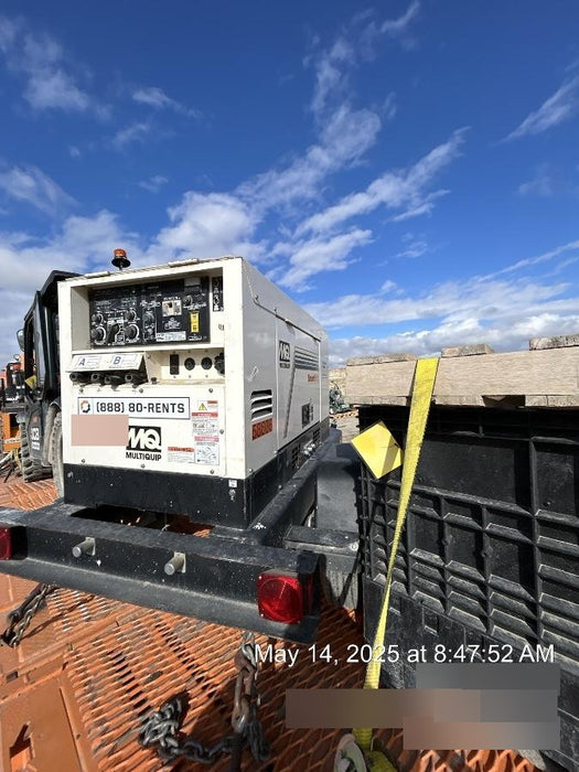 2020 Multiquip DLW400ESA4 400 amp Welder, 14kW, 120/240V, T4F Kubota, Trailer