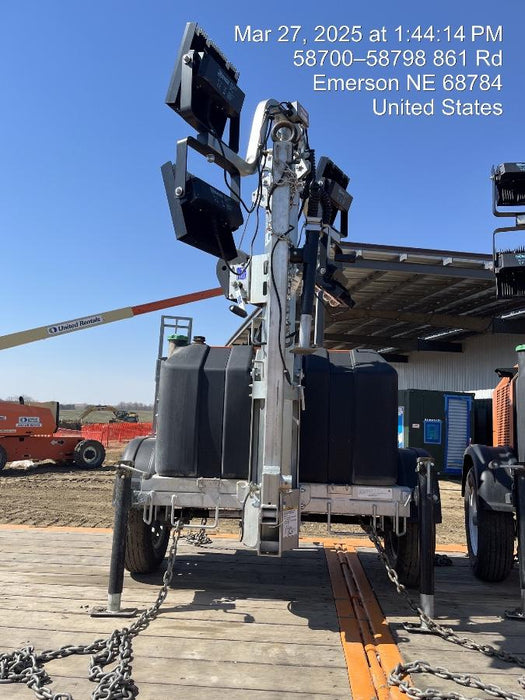 2024 Wanco WLTT-4MM4K Diesel, Deep Sea Controller, Shore Power Plug, Auto Start, (4) 350W LED Floodlights, 4kW Generator, 60 Gal Fuel Tank, 2" Ball, T3