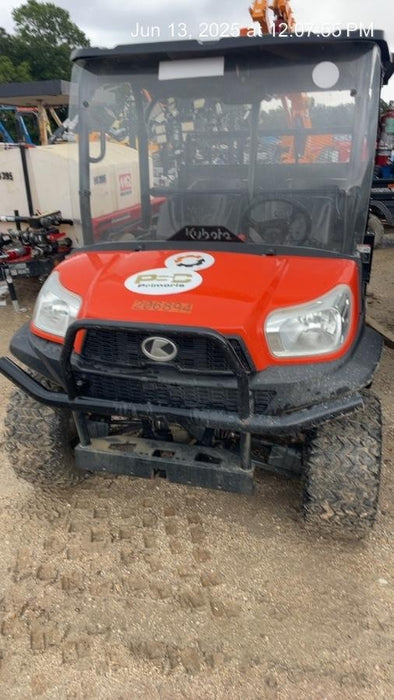 2022 Kubota RTV-X1140W-H Plastic Canopy, Windshield Acrylic Clear, LED Strobe Light, Wire Harness Kit, Back up Alarm