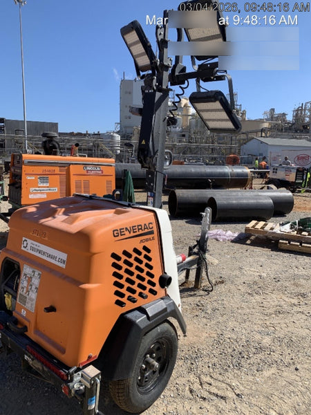 2023 Generac MLT2 Diesel, Flex Switch 120V Input, Powerzone Controller, 
(4) 320W LED Lights, 4kW Generator, 39.9 Gal Fuel Tank, 2" Ball, T3