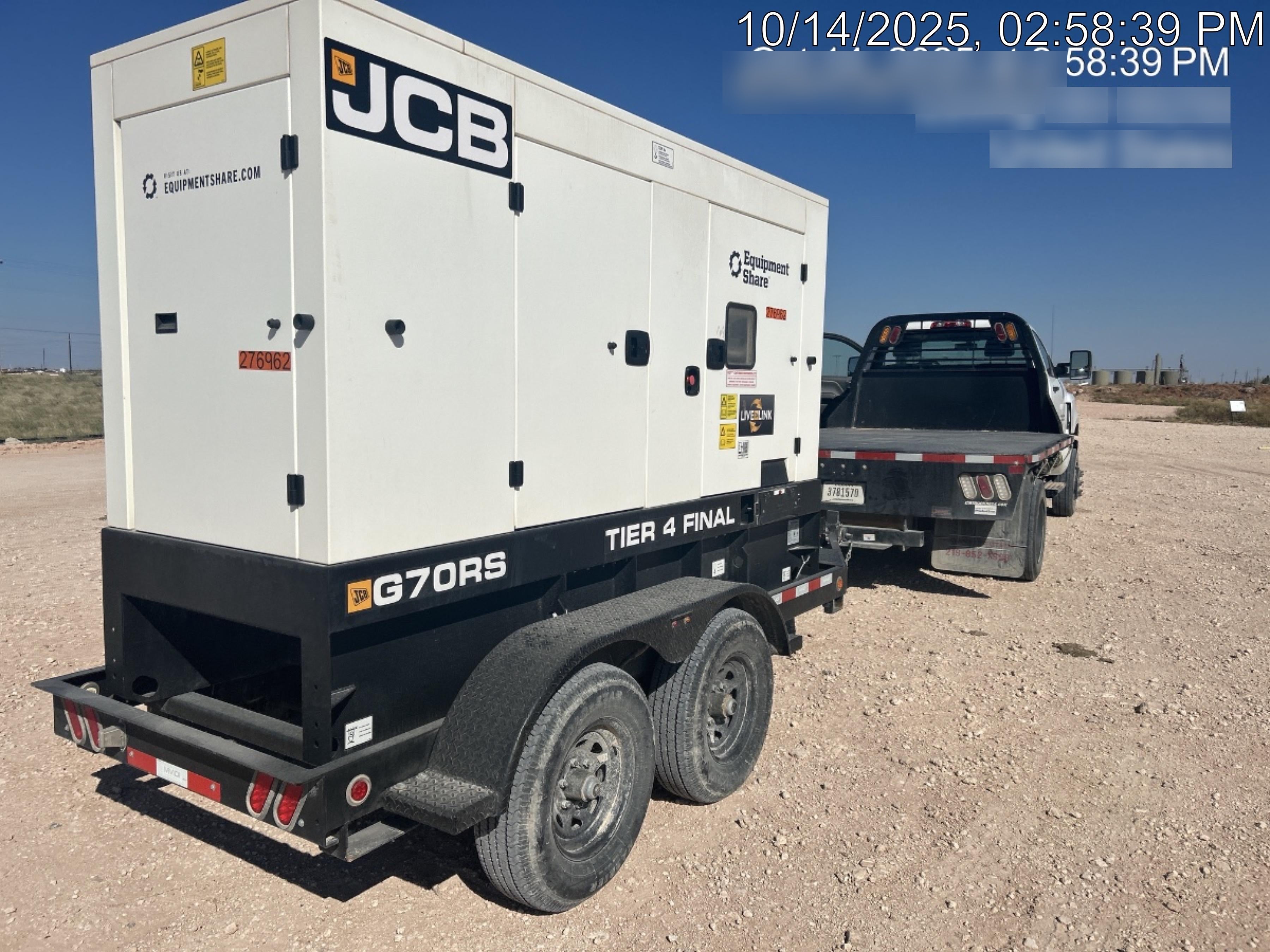 2022 JCB G70RST4F