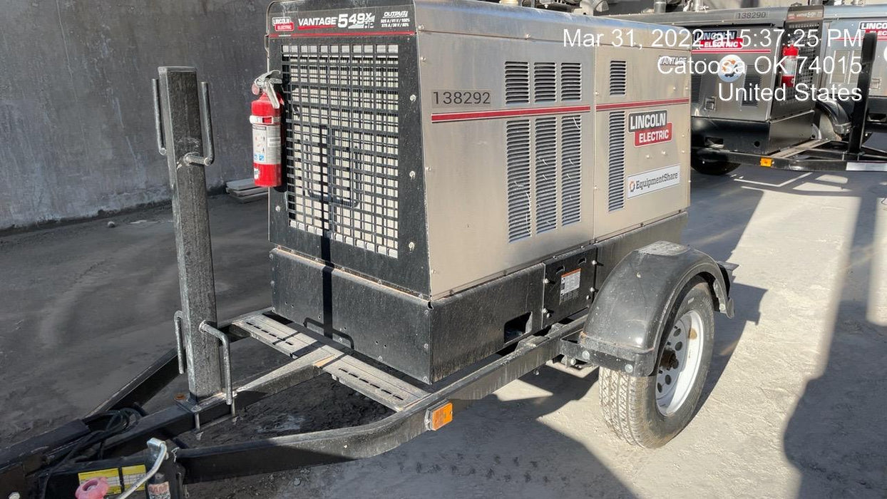 2021 LINCOLN ELECTRIC Vantage 549X