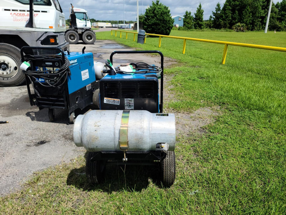 2019 Miller Electric BOBCAT 250 951600 PKG-250 amp Propane Welder, Standard w/Running Gear, Bracket, Hose"250 amp Propane Welder, Standard w/Running Gear, Bracket, Hose