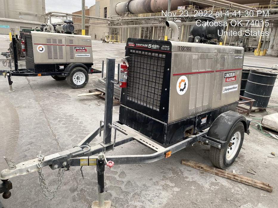 2021 LINCOLN ELECTRIC Vantage 549X