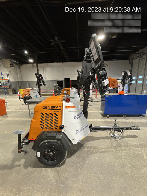 2023 Generac MLT2 Diesel, Flex Switch 120V Input, Powerzone Controller, 
(4) 320W LED Lights, 4kW Generator, 39.9 Gal Fuel Tank, 2" Ball, T3