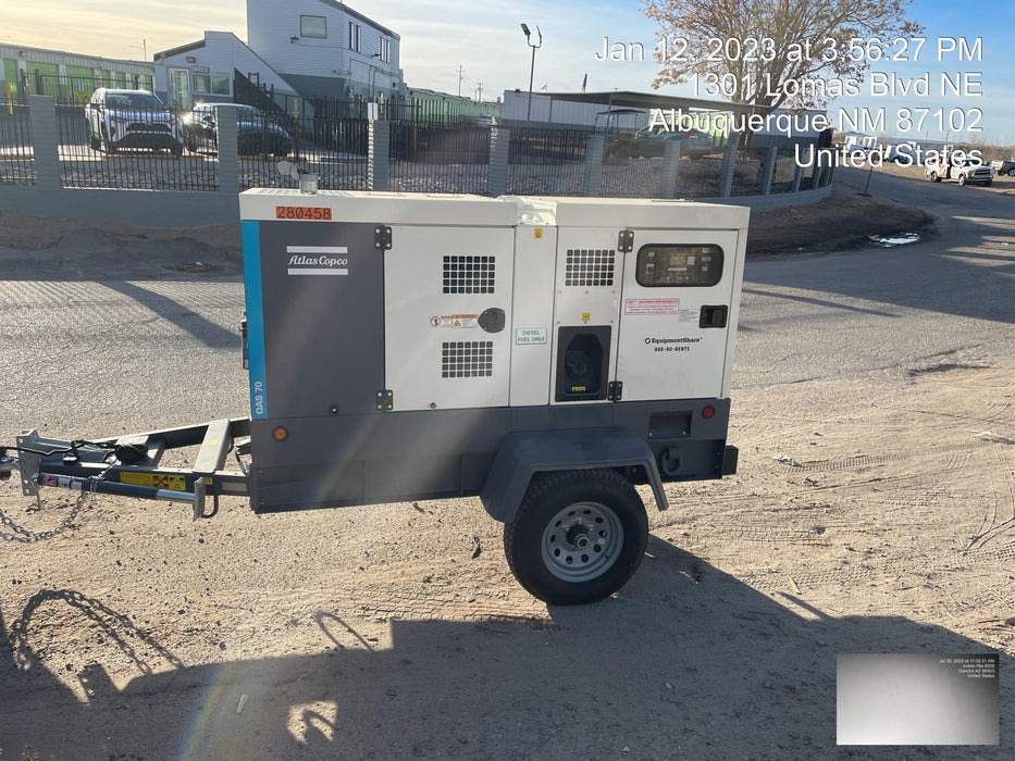 2022 ATLAS COPCO QAS 70