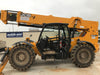 2019 JCB 510-56 Open ROPS, 74 HP, Solid Tires, Worklights, Beacon, Aux Hydraulics, Lifting Eye w/60" Carriage/60" Forks