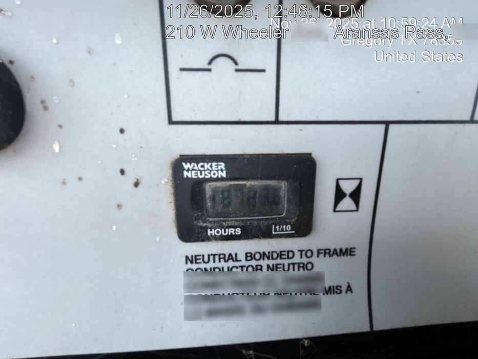 Wacker Neuson LTV6K-MH Wacker Neuson LTV6K Towable Light Tower