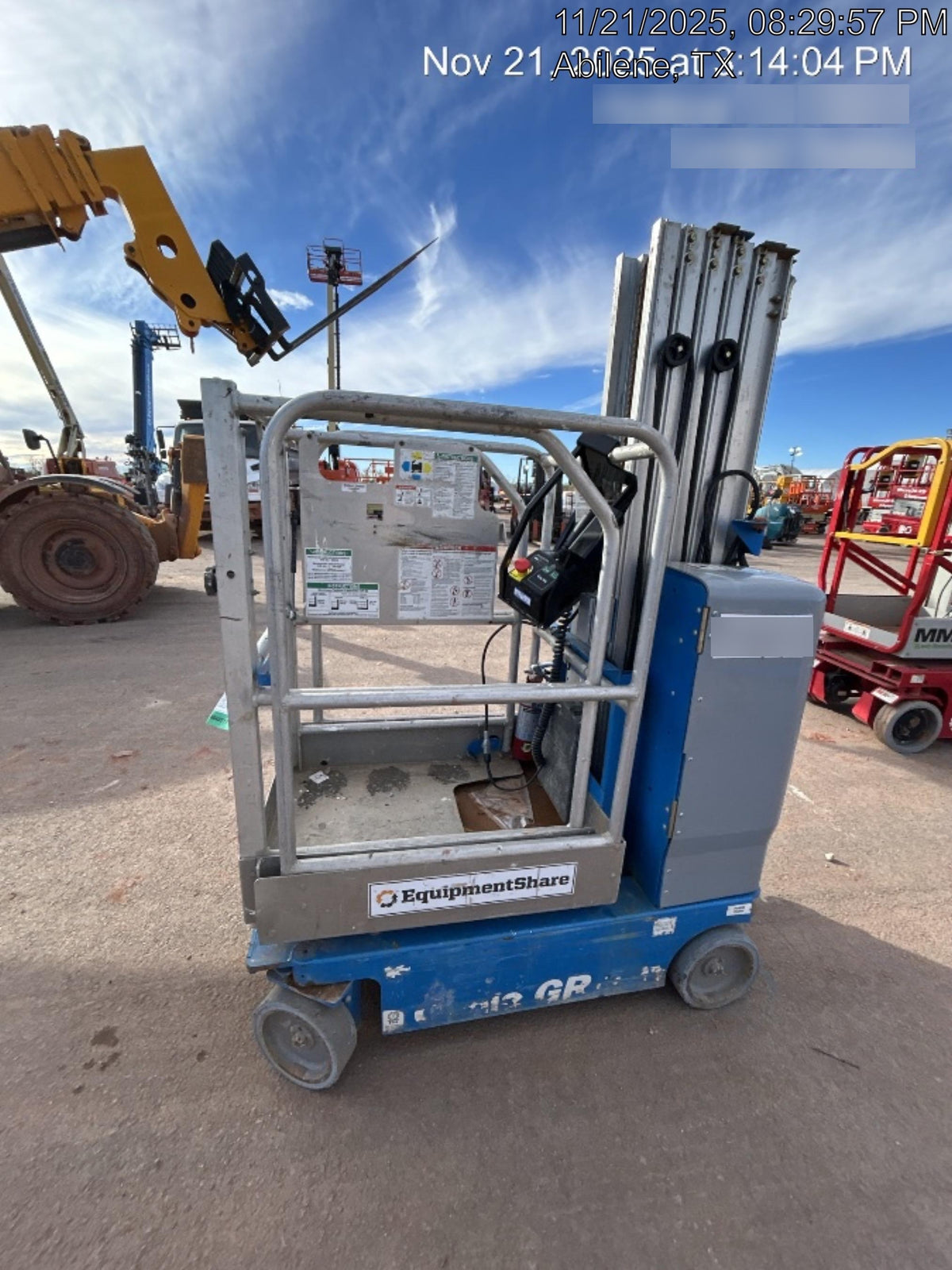 2018 GENIE GR-20