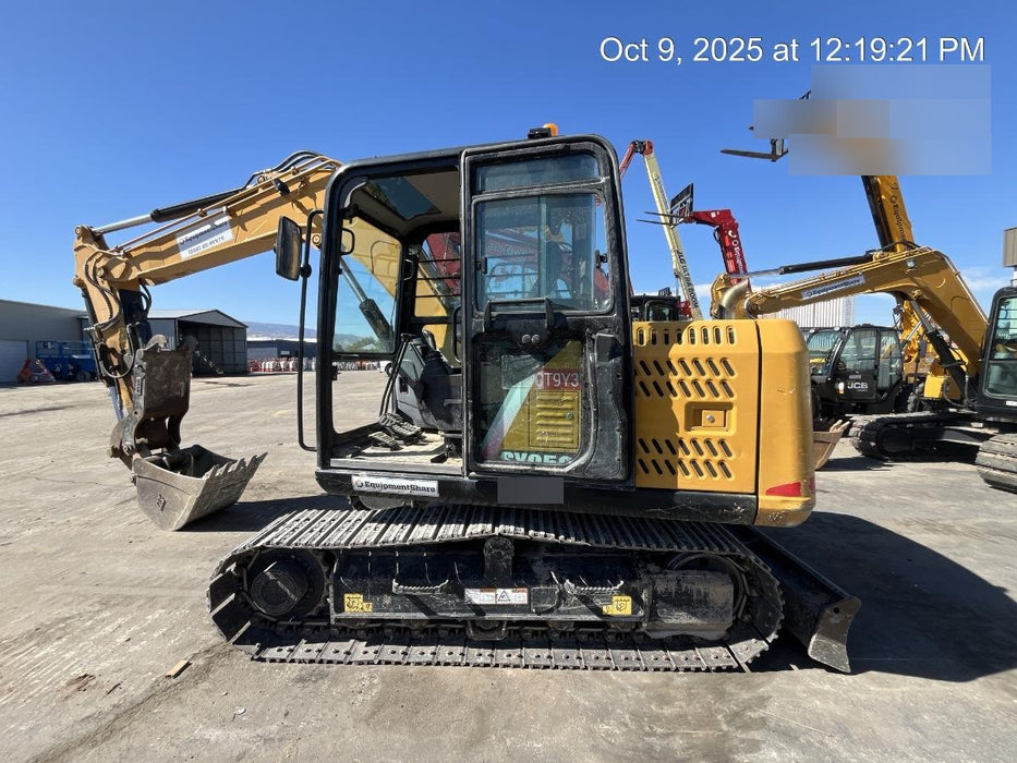 2020 Sany SY95C Cab, Hyd QC, Buckets: 12" , 24", 36" , Main Pin Hydraulic Thumb