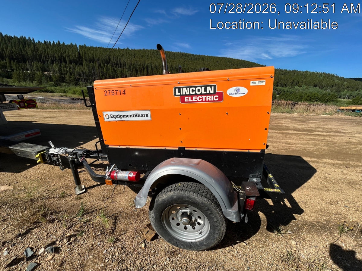 2022 Lincoln Electric LE400 Kubota V1505, Trlr, Cable Rack, Light Kit, ES Decals, T3