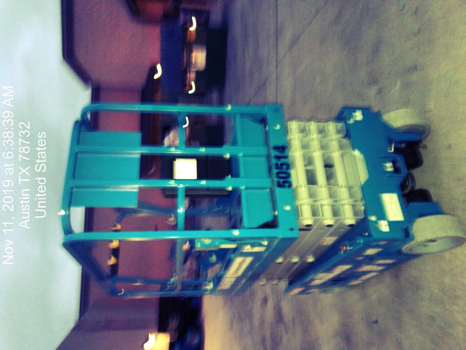 2019 Genie GS-1930 Fixed Rails with Chain Entry