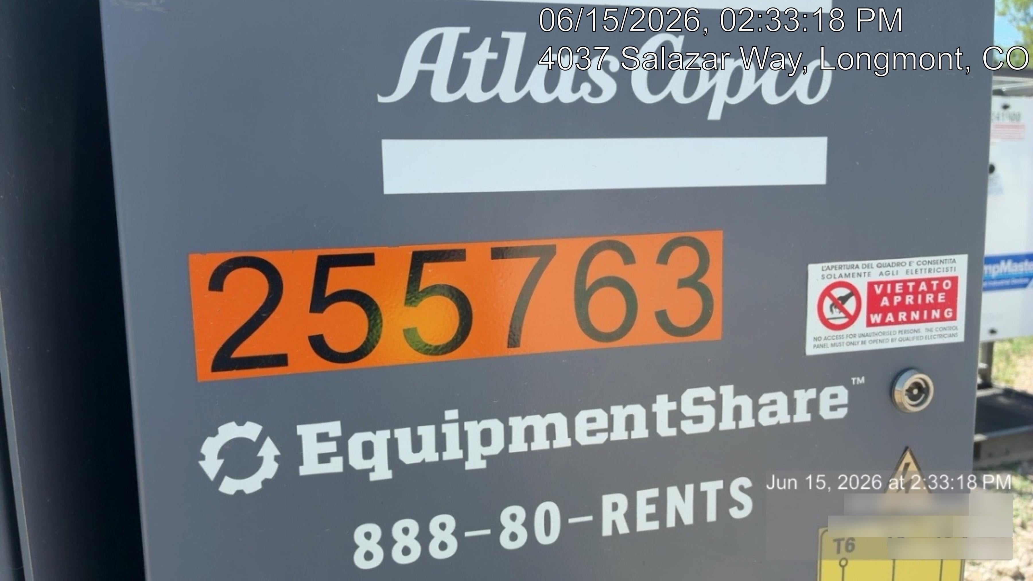 2022 ATLAS COPCO PAC F44 E