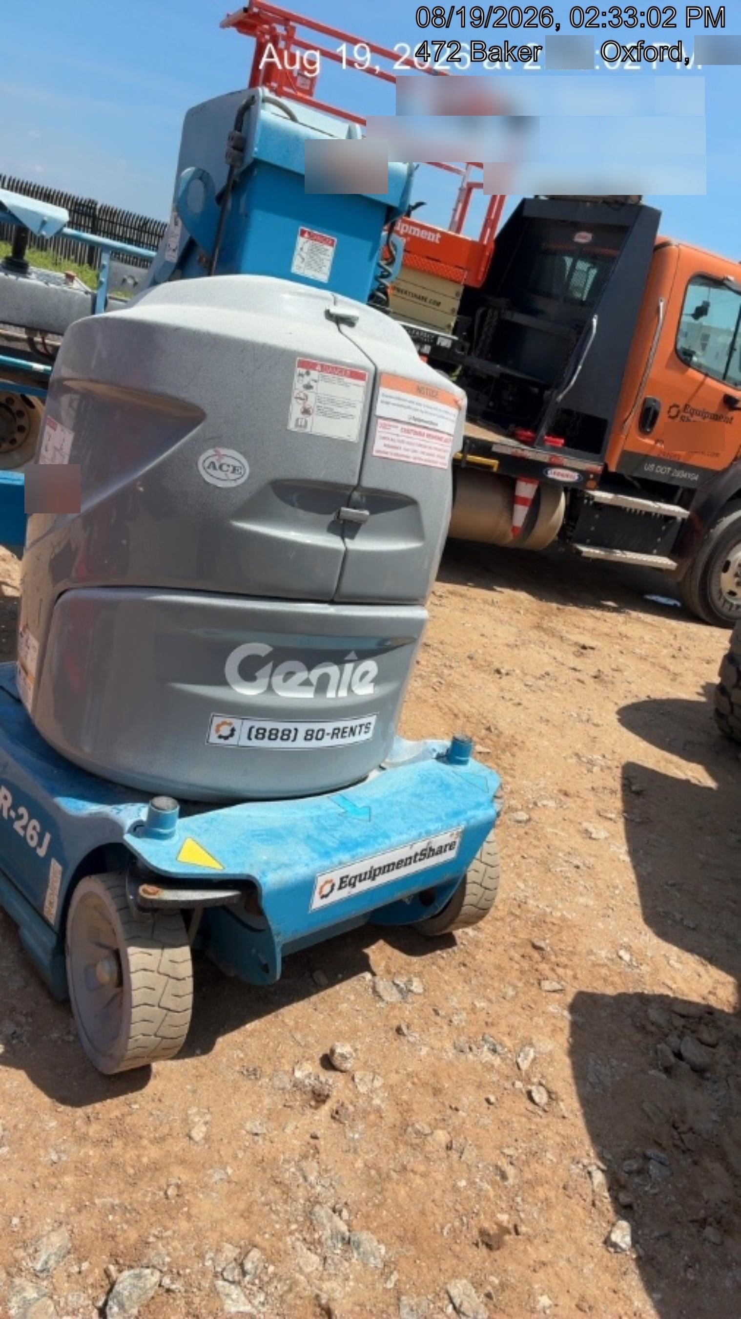 2020 GENIE GR-26J