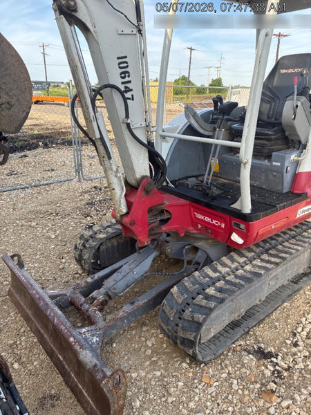 2020 Takeuchi TB235-2R Canopy, Rubber Tracks, Manual TAG QC