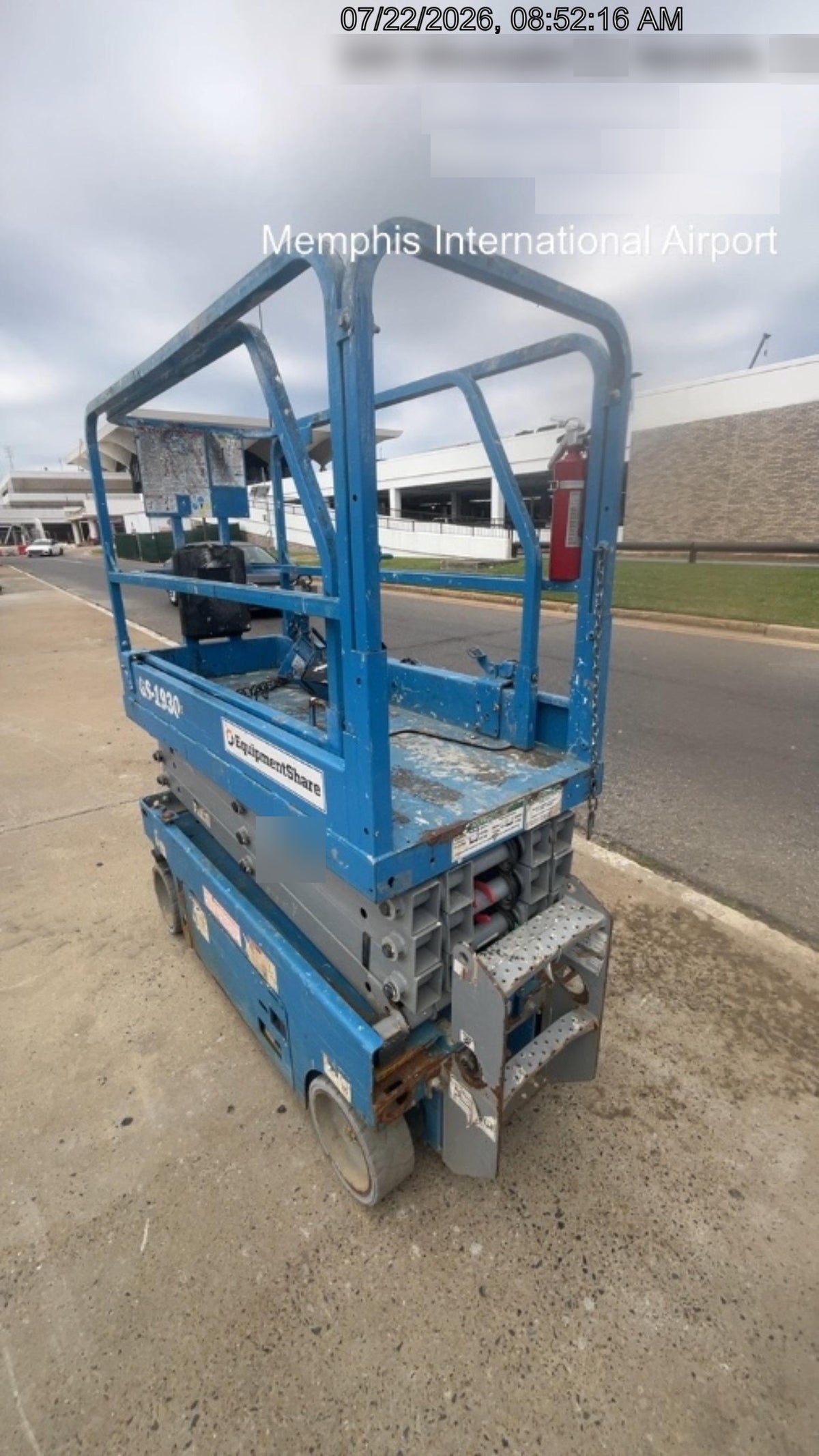 2019 Genie GS-1930 Fixed rails with chain Entry