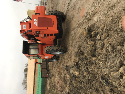 2019 Skytrak 6036 Cab/Heat/Air, Solid Tires, LED Work Lights, Beacon w/50" Carriage, 48" Pallet Forks