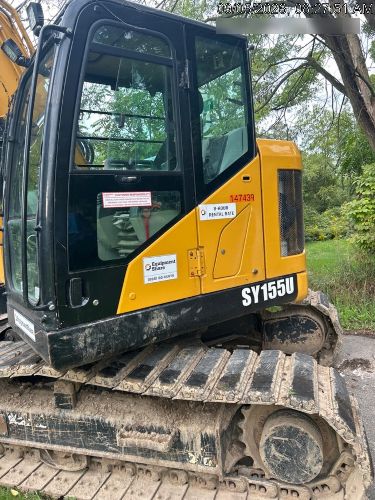 2021 SANY SY155U