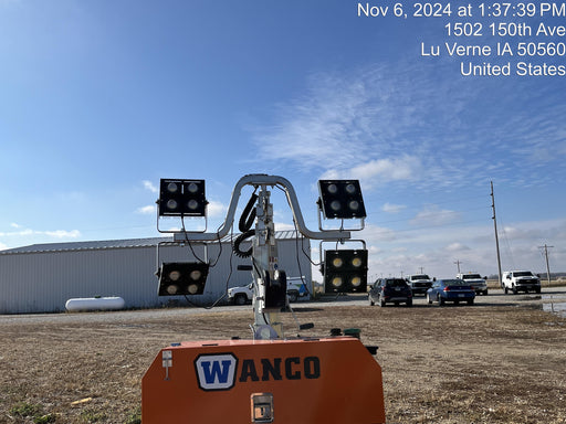 2024 Wanco WLTT-4MM4K Diesel, Deep Sea Controller, Shore Power Plug, Auto Start, (4) 350W LED Floodlights, 4kW Generator, 60 Gal Fuel Tank, 2" Ball, T3