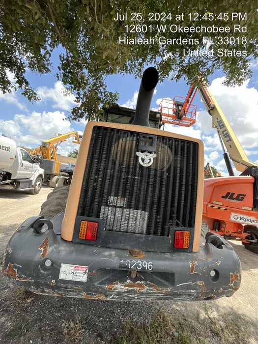 2018 Case 721G CLOSED CAB, 1 FUNCTION, JRB 416 STYLE HYD COUPLER