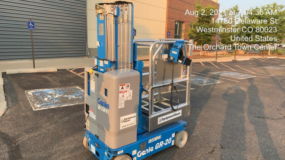 2021 GENIE GR-20
