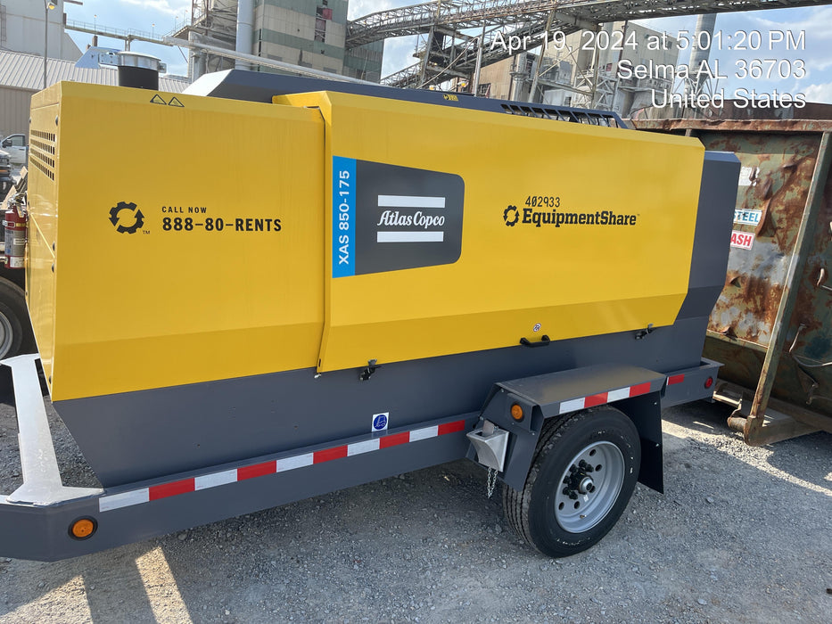 2024 ATLAS COPCO XAS 850