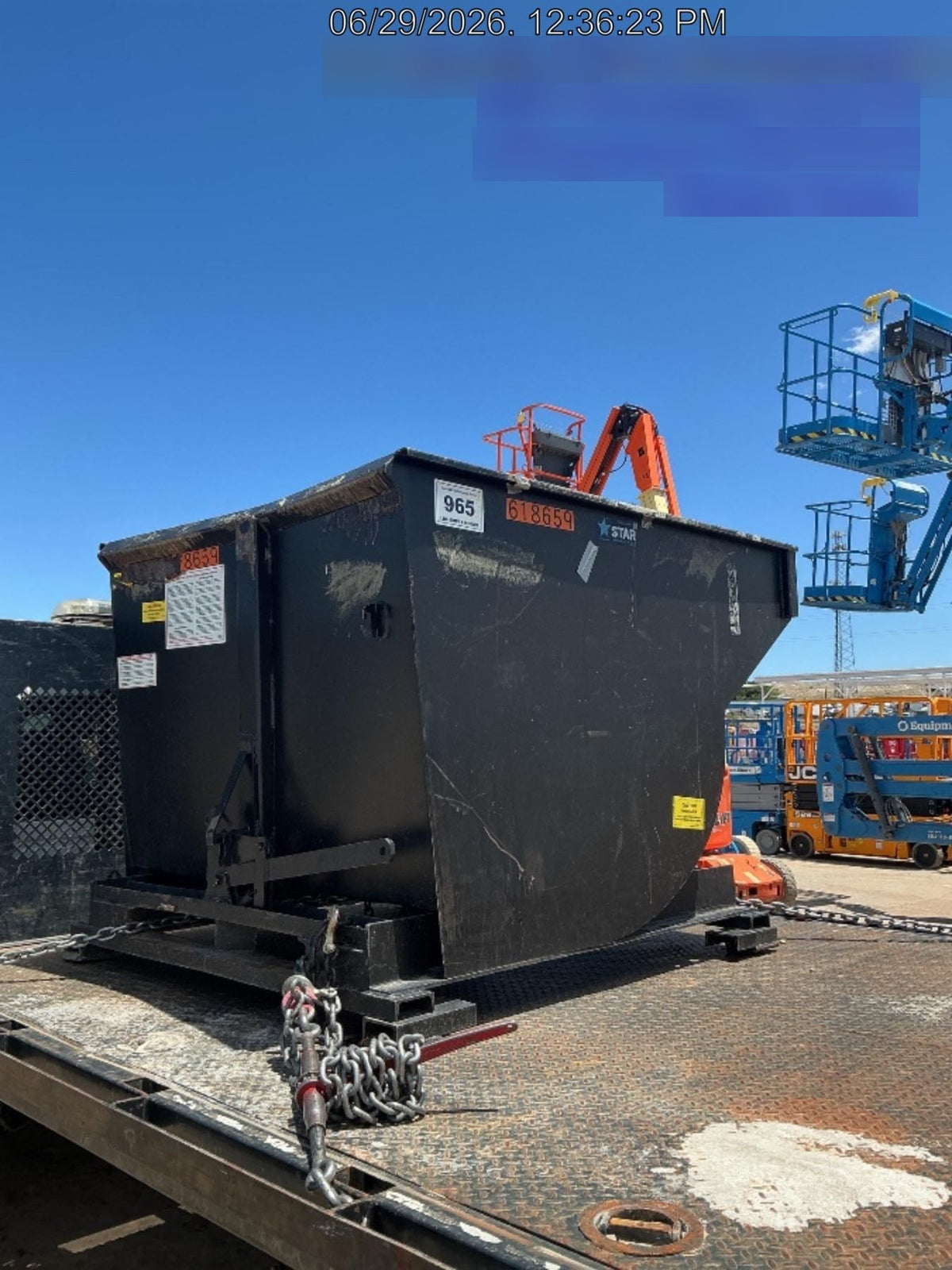 2025 STAR INDUSTRIES M-1820 - Self-Dump Hopper