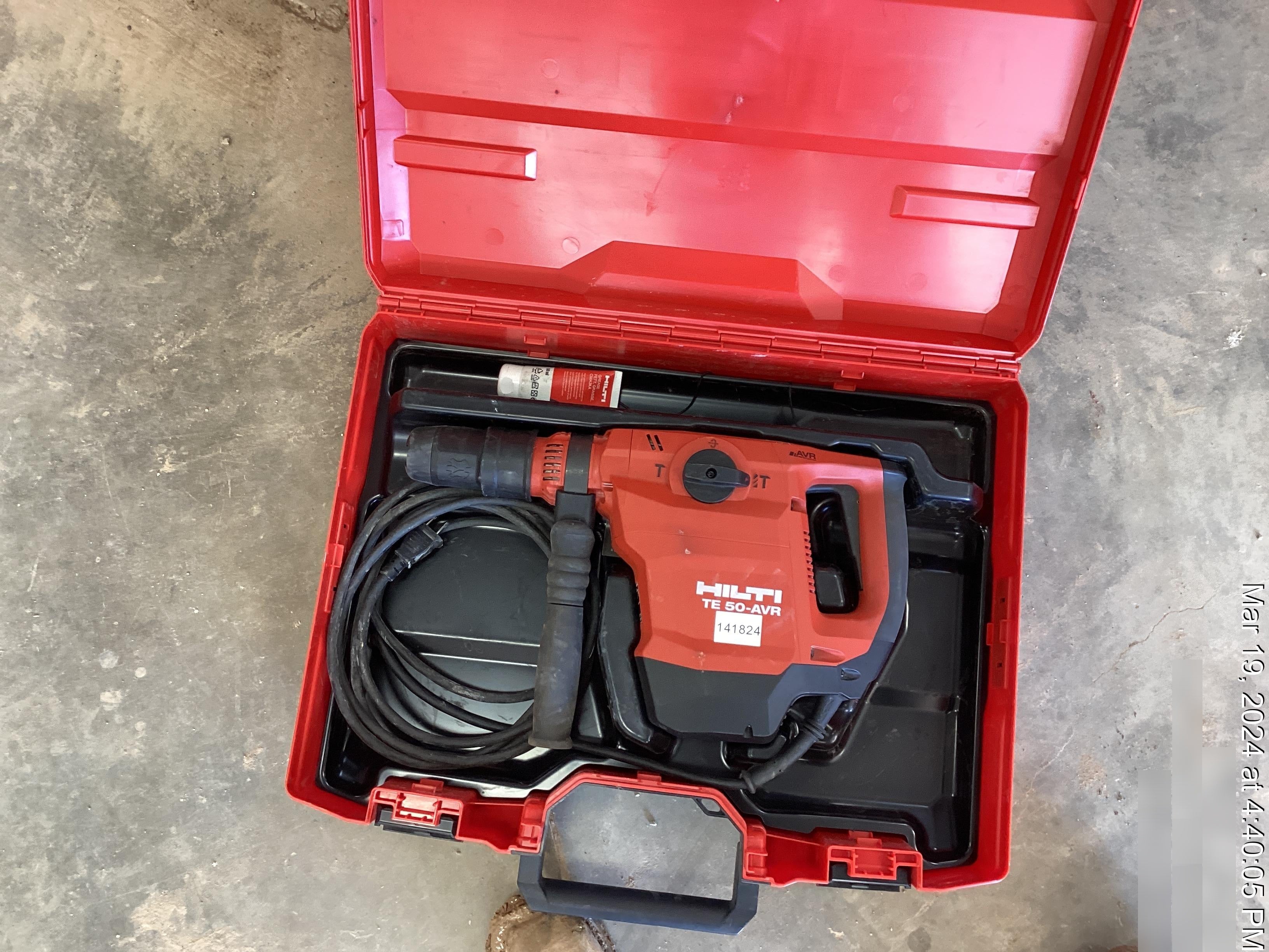 2021 HILTI TE 50-AVR