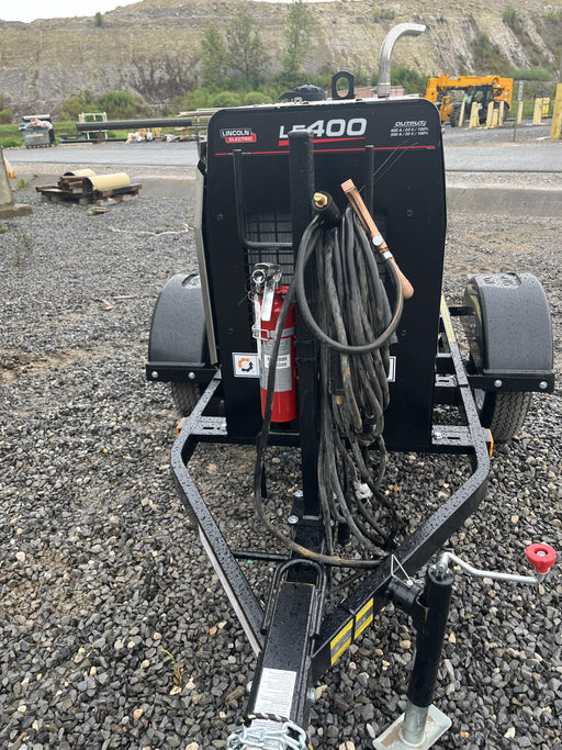 2024 Lincoln Electric LE400 Kubota V1505, Trlr, Cable Rack, Light Kit, ES Decals, T3