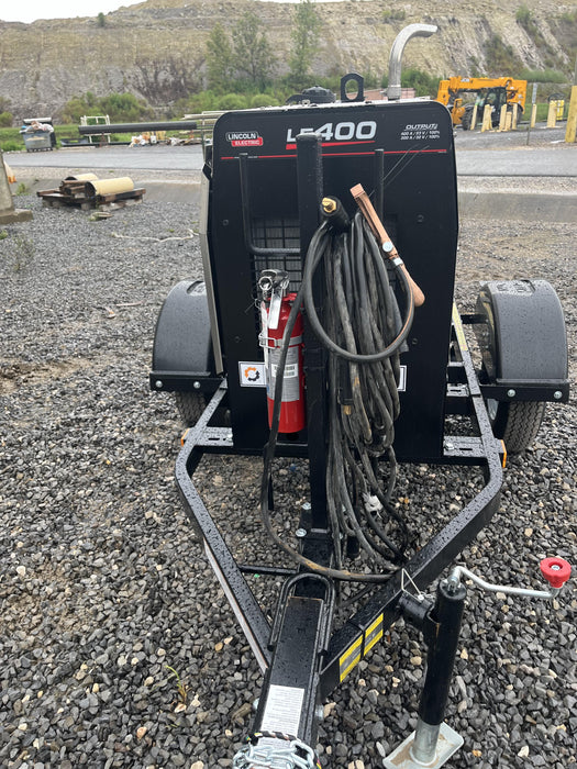 2024 Lincoln Electric LE400 Kubota V1505, Trlr, Cable Rack, Light Kit, ES Decals, T3