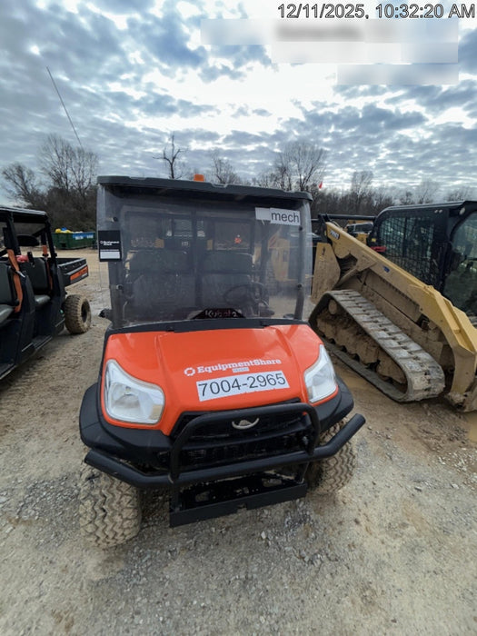 2020 Kubota RTV-X1140 4 - Seat UTV, 4WD, Canopy, Standard Rental Specs