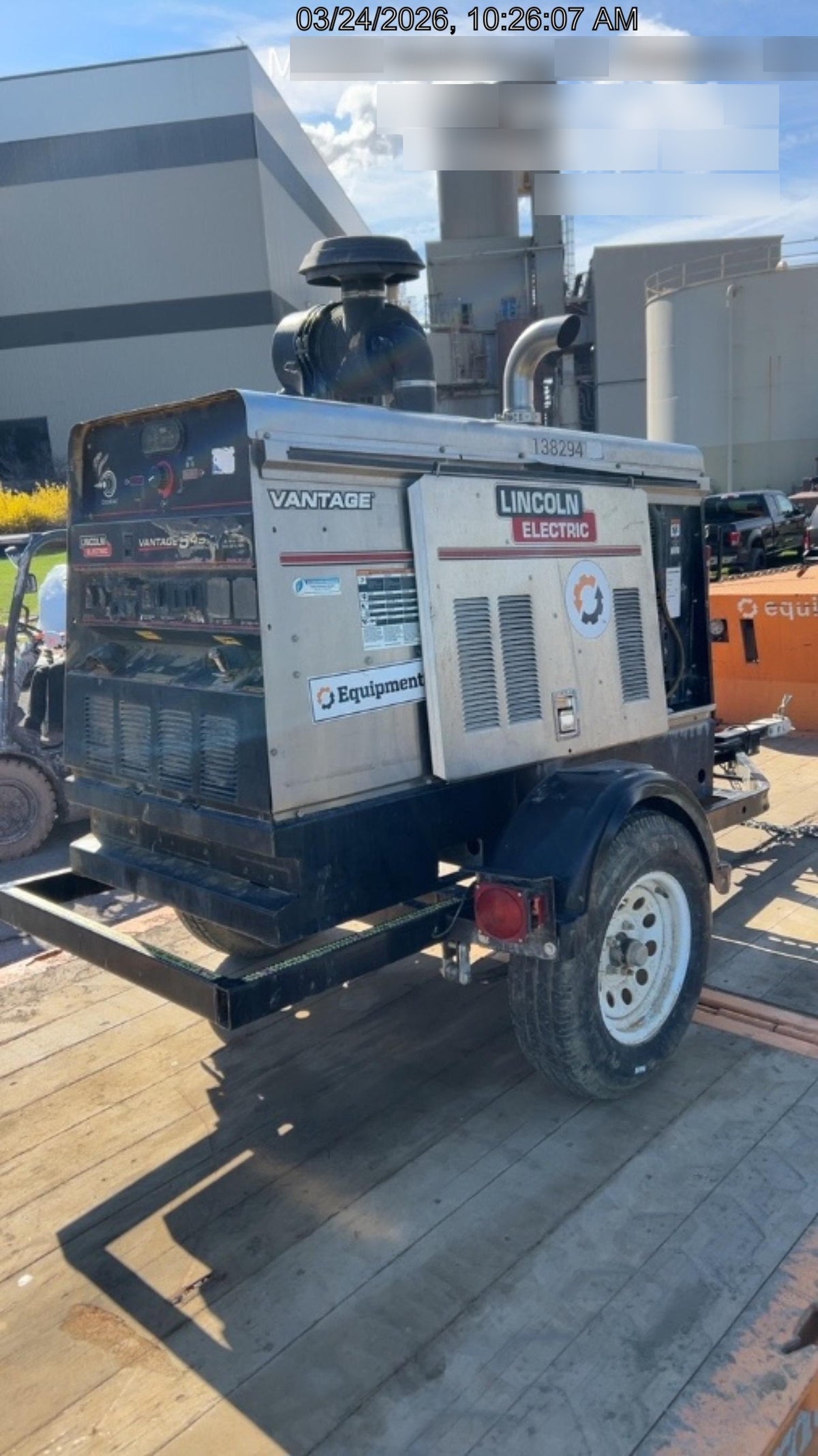 2021 Lincoln Electric Vantage 549X VANTAGE 549X READY PAK 3