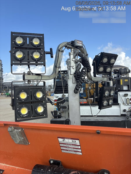 2024 Wanco WLTT-4MM4K Diesel, Deep Sea Controller, Shore Power Plug, Auto Start, (4) 350W LED Floodlights, 4kW Generator, 60 Gal Fuel Tank, 2" Ball, T3