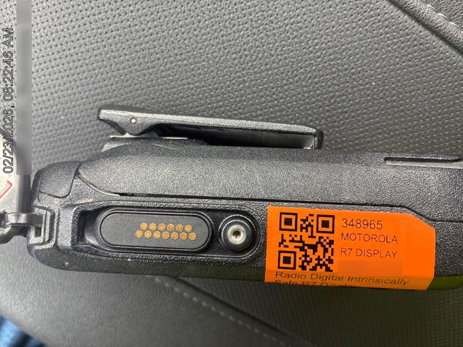 2023 MOTOROLA R7 DISPLAY