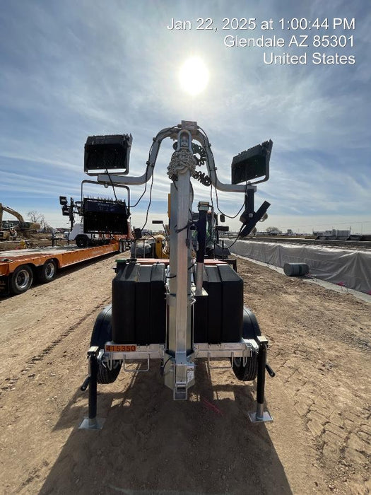 2024 Wanco WLTT-4MM4K Diesel, Deep Sea Controller, Shore Power Plug, Auto Start, (4) 350W LED Floodlights, 4kW Generator, 60 Gal Fuel Tank, 2" Ball, T3