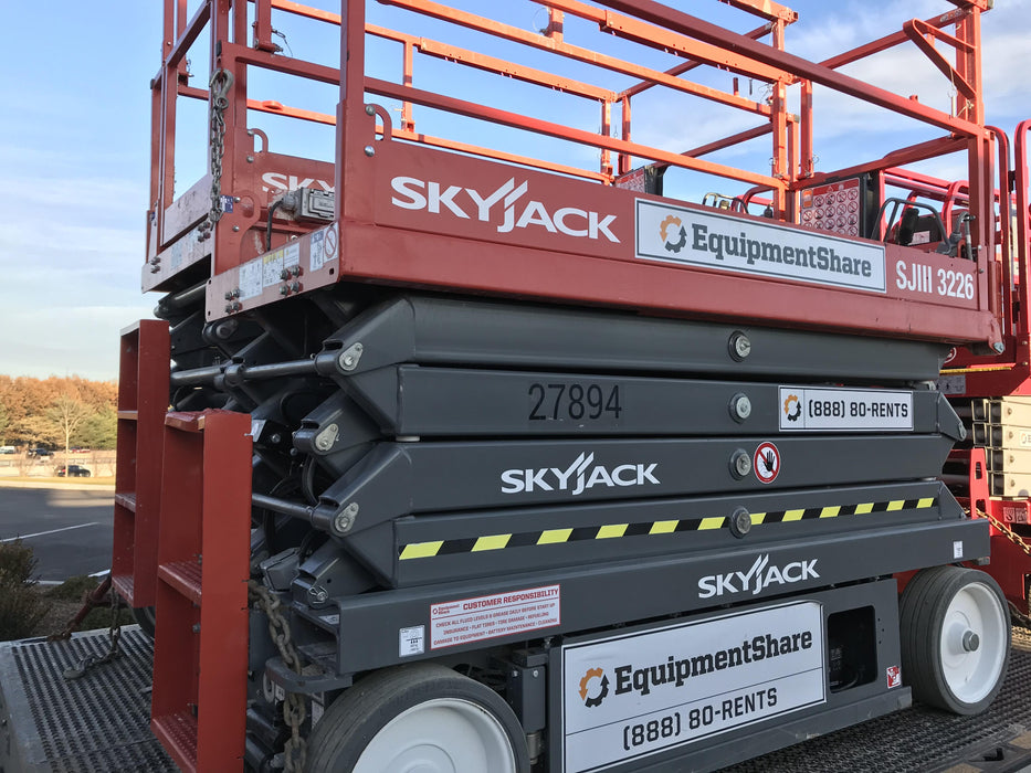2019 Skyjack SJIII-3226 Standard Options