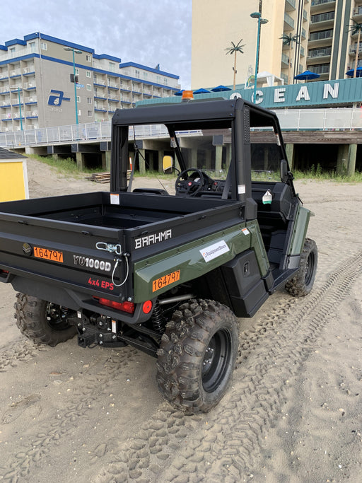 2021 Yanmar YU1000 Canopy, Steel Wheel, Poly WindShield, Beacon, Backup Alarm