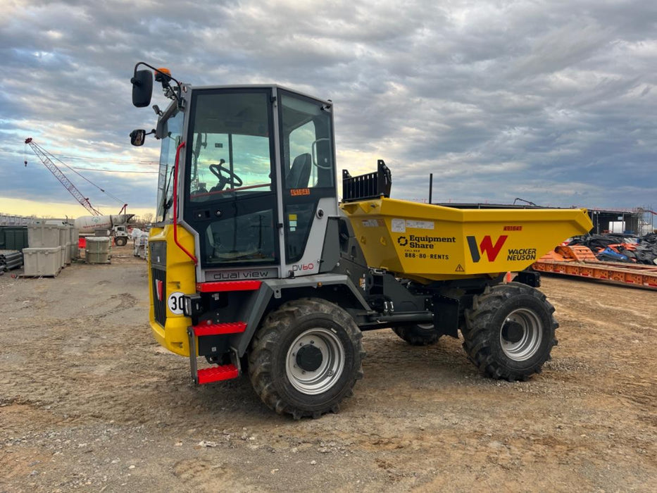 2025 WACKER NEUSON DV604 Cab Standard Tires