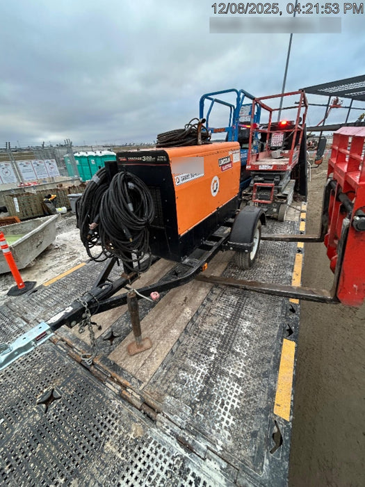 2021 Lincoln Electric Vantage 322 Vantage 322 Ready Pak 3 w/ Decals, ORANGE (includes trailer, cable rack, fender light kit) NO Telematics