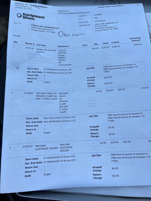 2025 LINCOLN ELECTRIC Ranger 260MPX