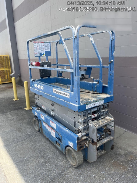 2019 Genie GS-1930 Fixed rails with chain Entry