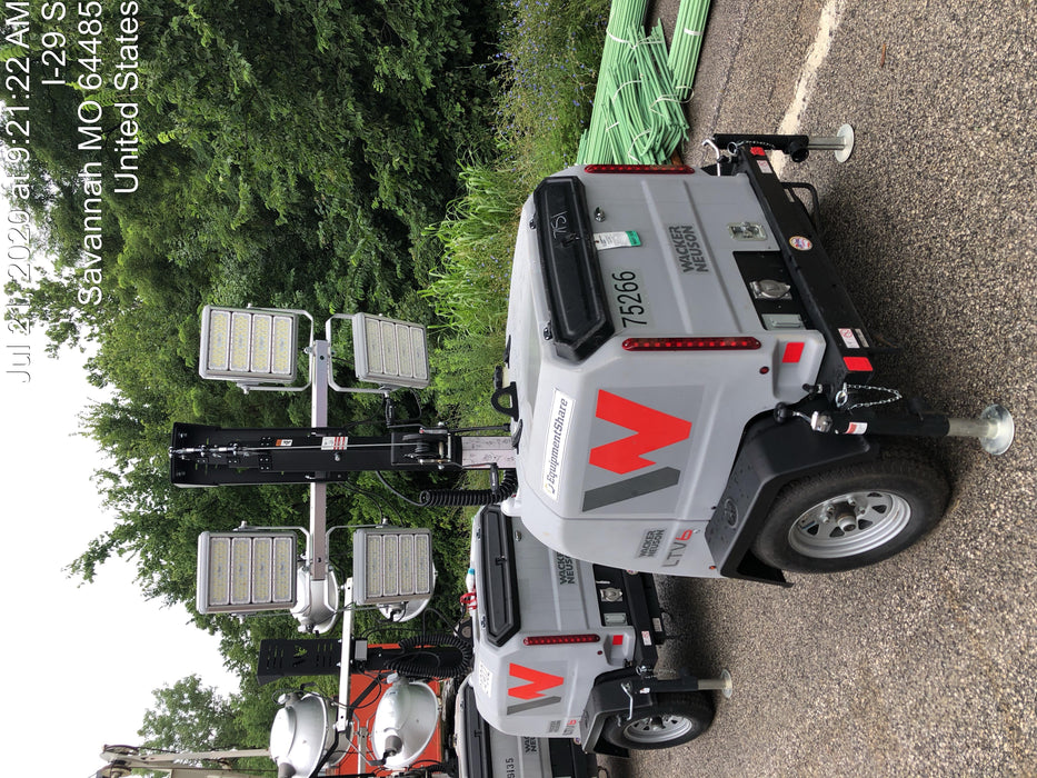 2020 Wacker Neuson LTV6K-LED LED Lighting 300 W Vertical Mast