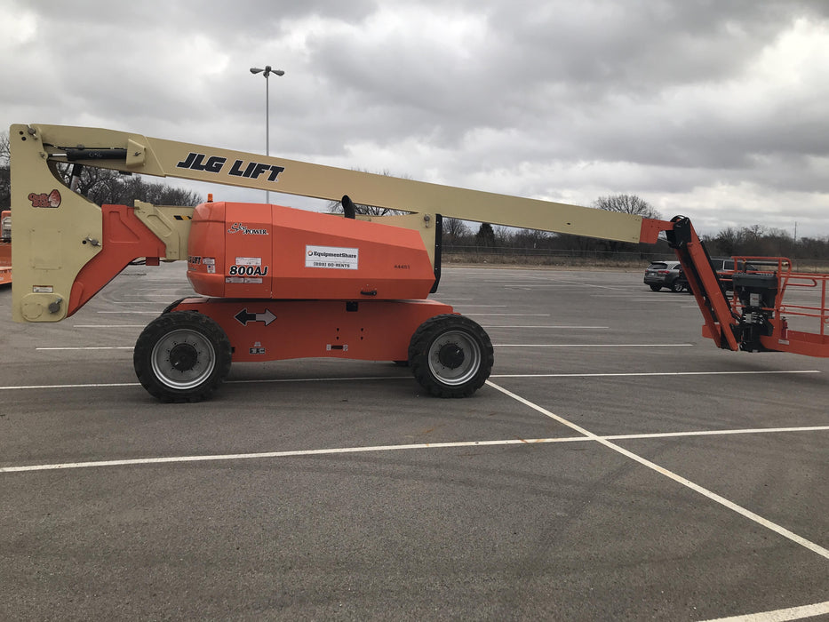 2019 JLG 800AJ Deutz Diesel Engine, FF Tires, Welder-Ready Package, Rotating Beacon