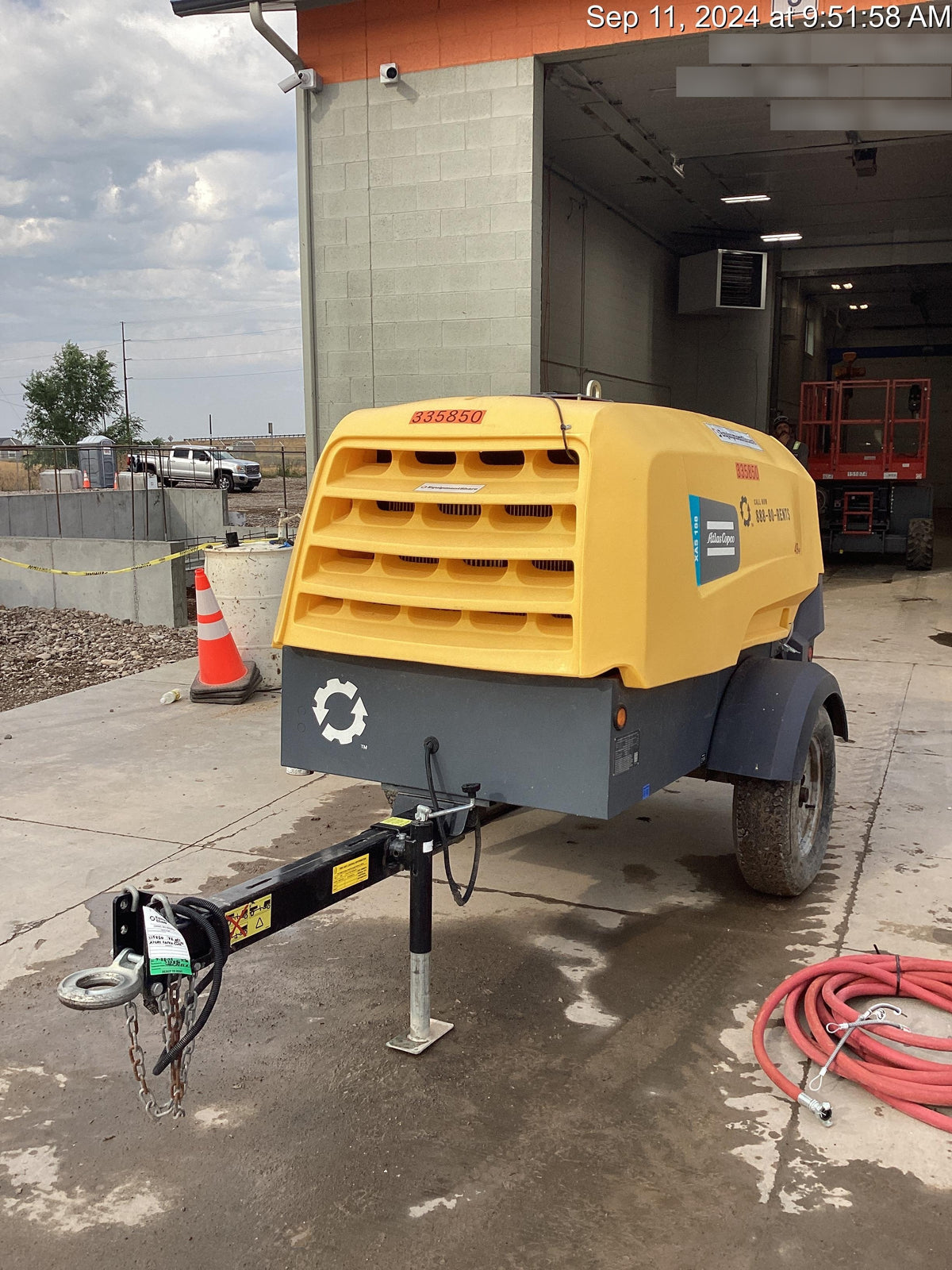 2023 ATLAS COPCO XAS188 CWK