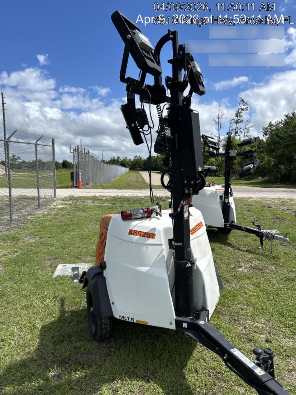 2025 Generac MLTS-4 Diesel, Mitsubishi L2E, 7.1 hp @1800 rpm, Flex Switch 120V Input, Powerzone Controller, (4) 320W LED Lights, 4kW Generator, 39.9 Gal Fuel Tank, 2" Ball, T3, ES Decals