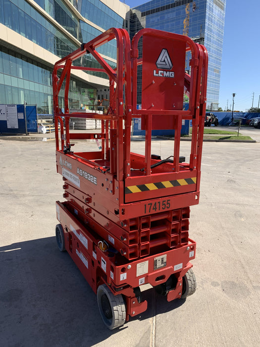 2021 Lgmg AS1932E Electric Drive, Solid Non Marking Tires, Dual Beacons